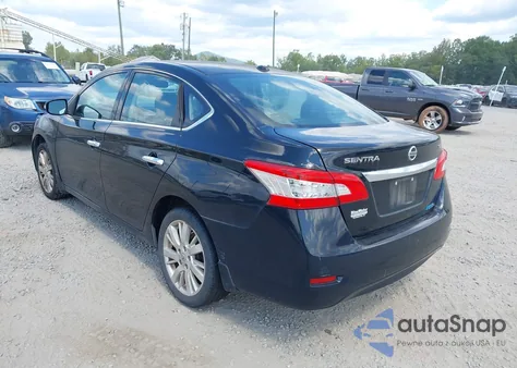 2014 Nissan Sentra Sl из США, поврежденный, VIN 3N1AB7AP7EY288537